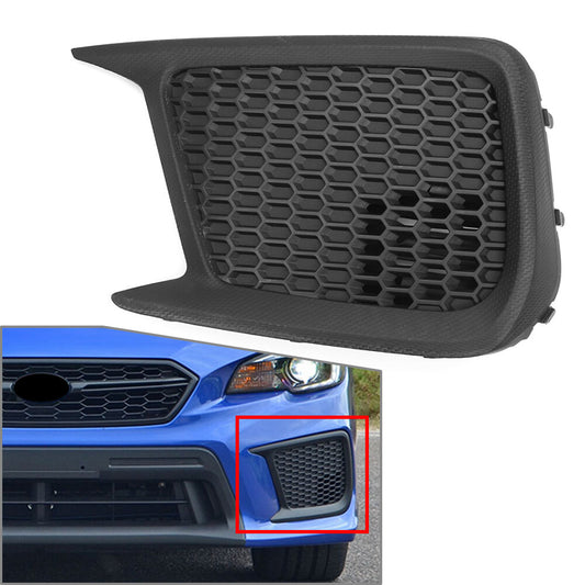 Honeycomb Front Bumper Fog Light Lamp Grille Left for Subaru WRX STI 2018-2021
