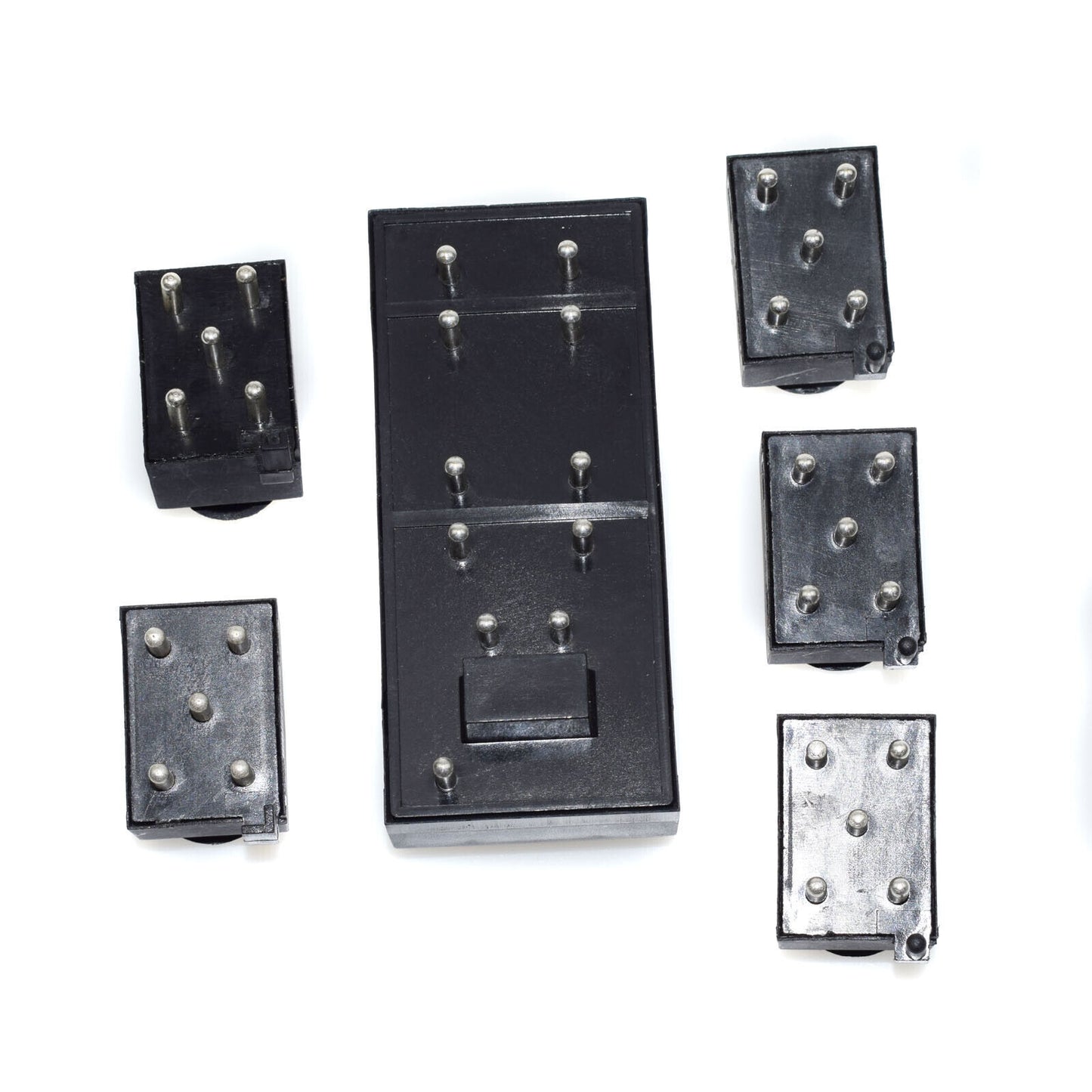 for Ford for Mustang 6Pcs New Power Window and Door Lock Switches Front Right Left