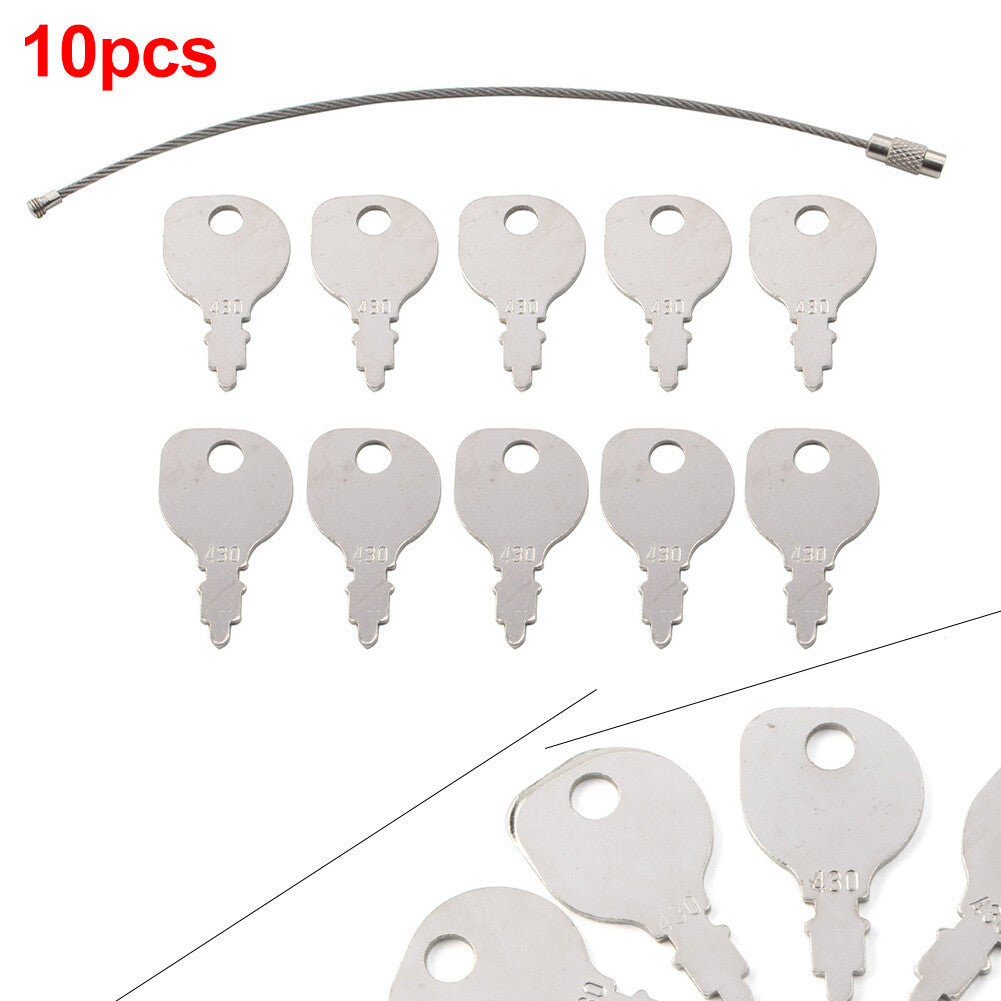 10¢ª 430-009 Z¨¹ndung Starter Key Set von Schl¨¹sseln pro Schl¨¹sselring Metall