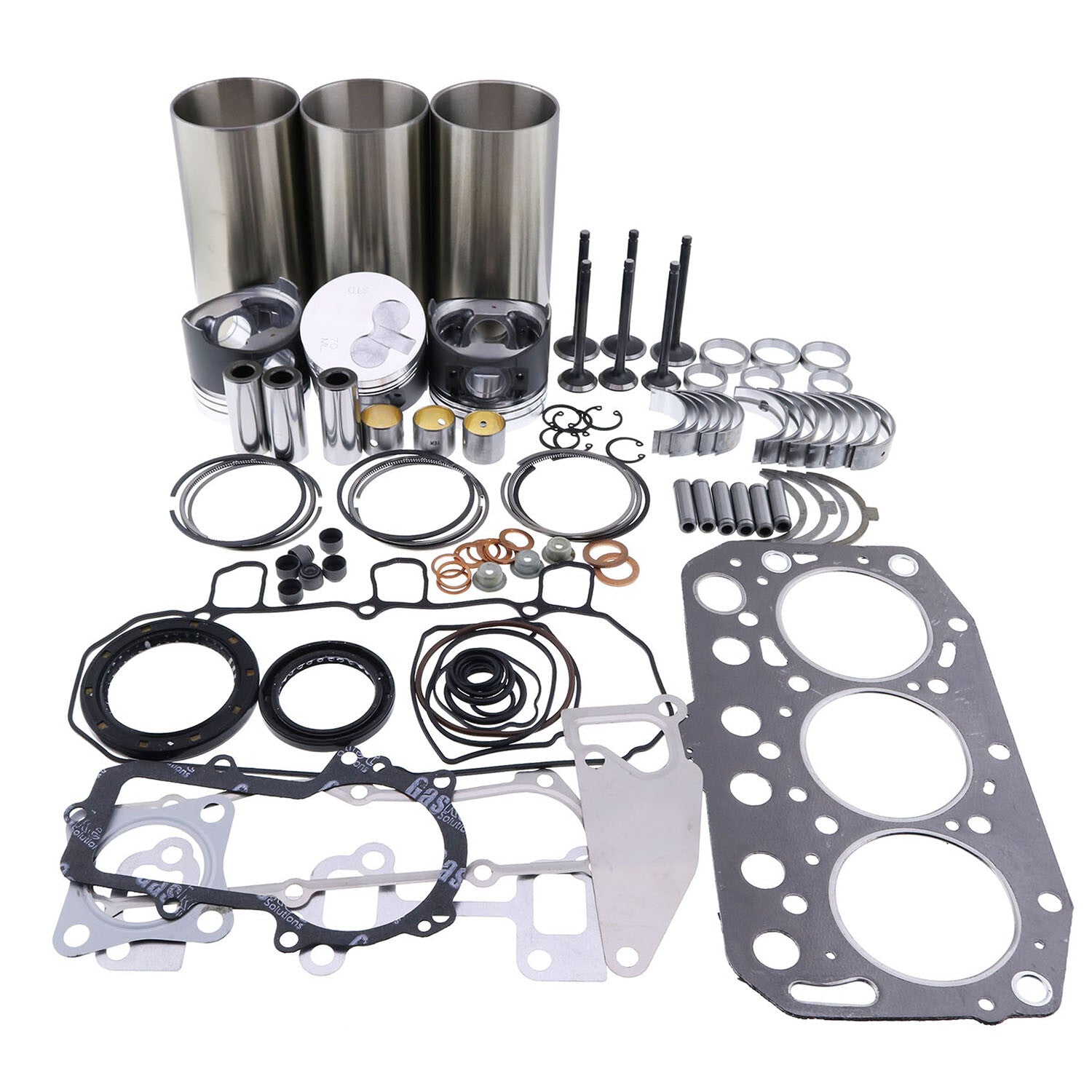 S3L2 S3L Engine Overhaul Rebuild Kit for Mitsubishi MM25T MM30CR MM30T Loader