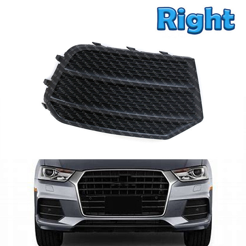 for Audi Q3 2016 2017 Right Front Lower Bumper Fog Light Grille Bezel