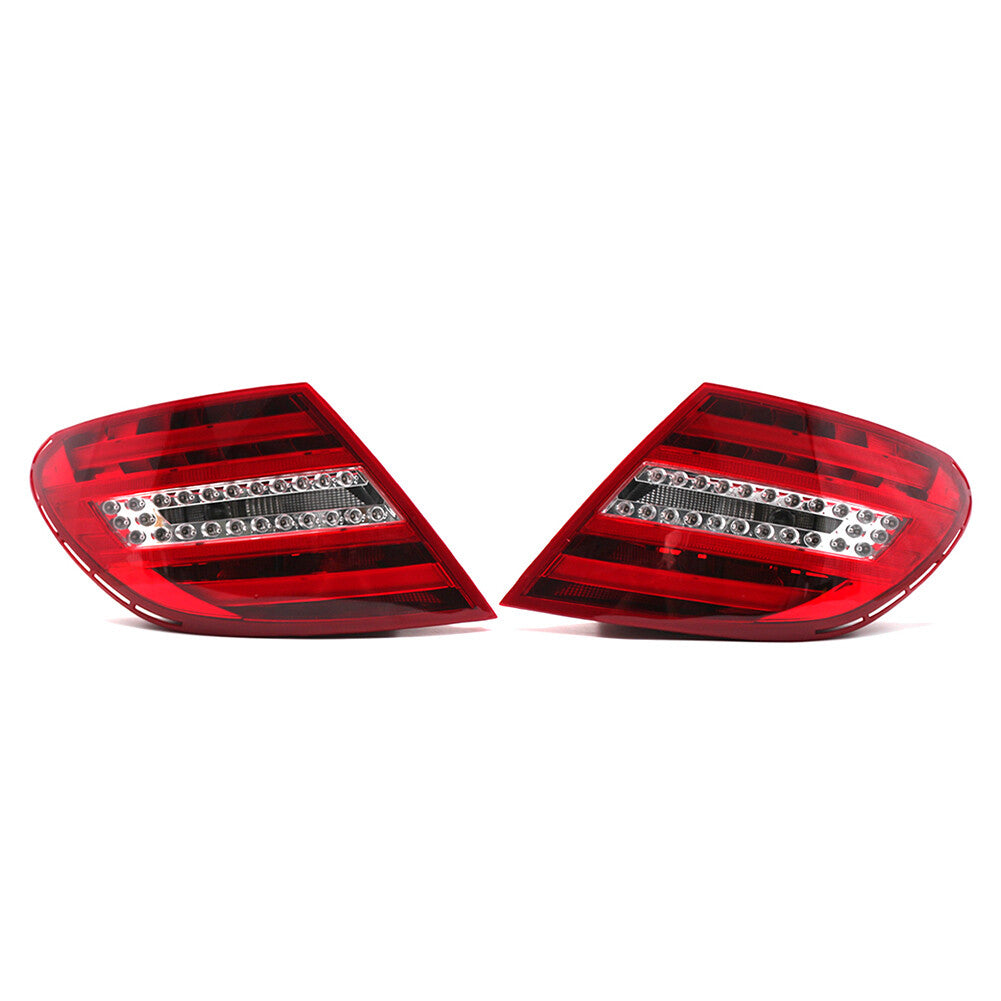 1pair Tail Light Rear Brake Lamp for Mercedes Benz C ClassC250 C300C350C63