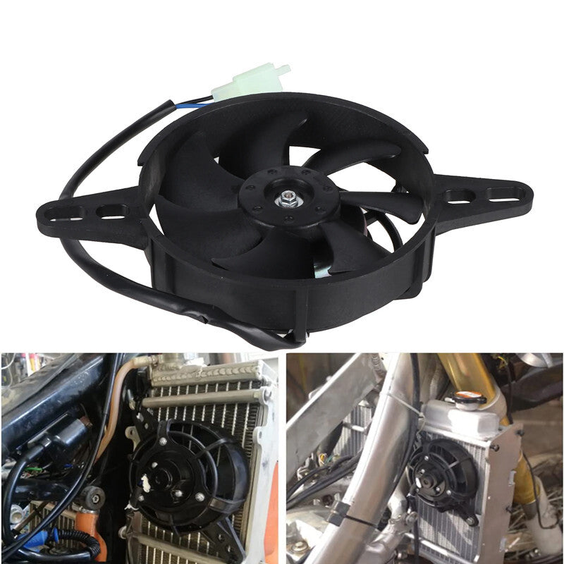 12V Motorcycle Electric Cooling fan Water Oil Cooler Engine Electric Radiator