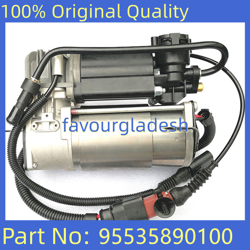 Air Suspension Compressor Pump w/bracket for VW Touareg for Porsche for Cayenne 03-10