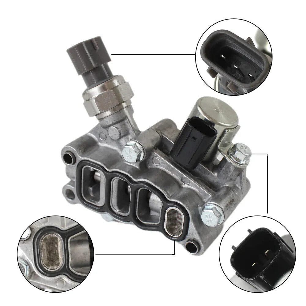 for Honda Odyssey 2005-2007 15810-RKB-J01 VTEC Solenoid Spool Valve W/Gasket NEW
