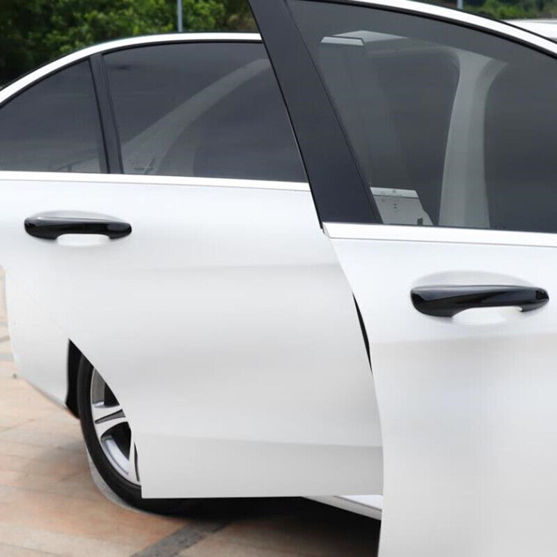 for Mercedes-Benz GLC 260 300 2023 Glossy Black Exterior Door Handle Cover Trim
