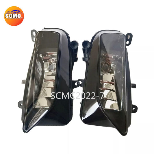 Pair Front Bumper Halogen Fog Lamps Assembly for AUDI A5 S5 12-17 8T0941699/700G