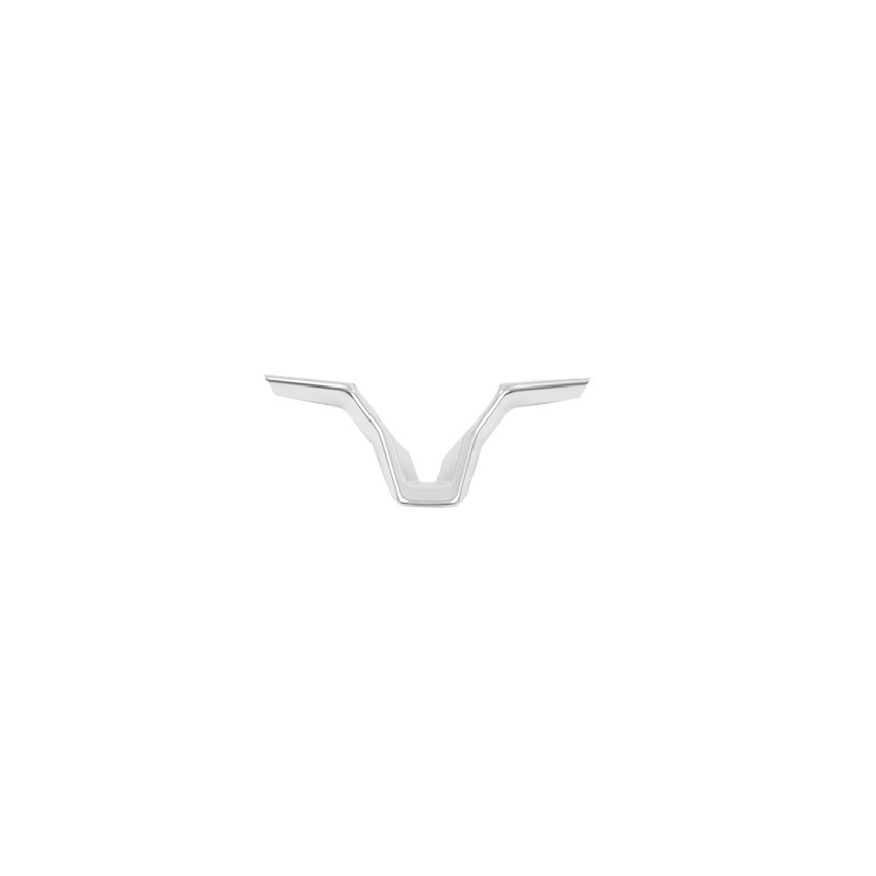 Steering Wheel U Type Cover Trim 1X for Nissan Altima Teana 2019-22 Matte Silver