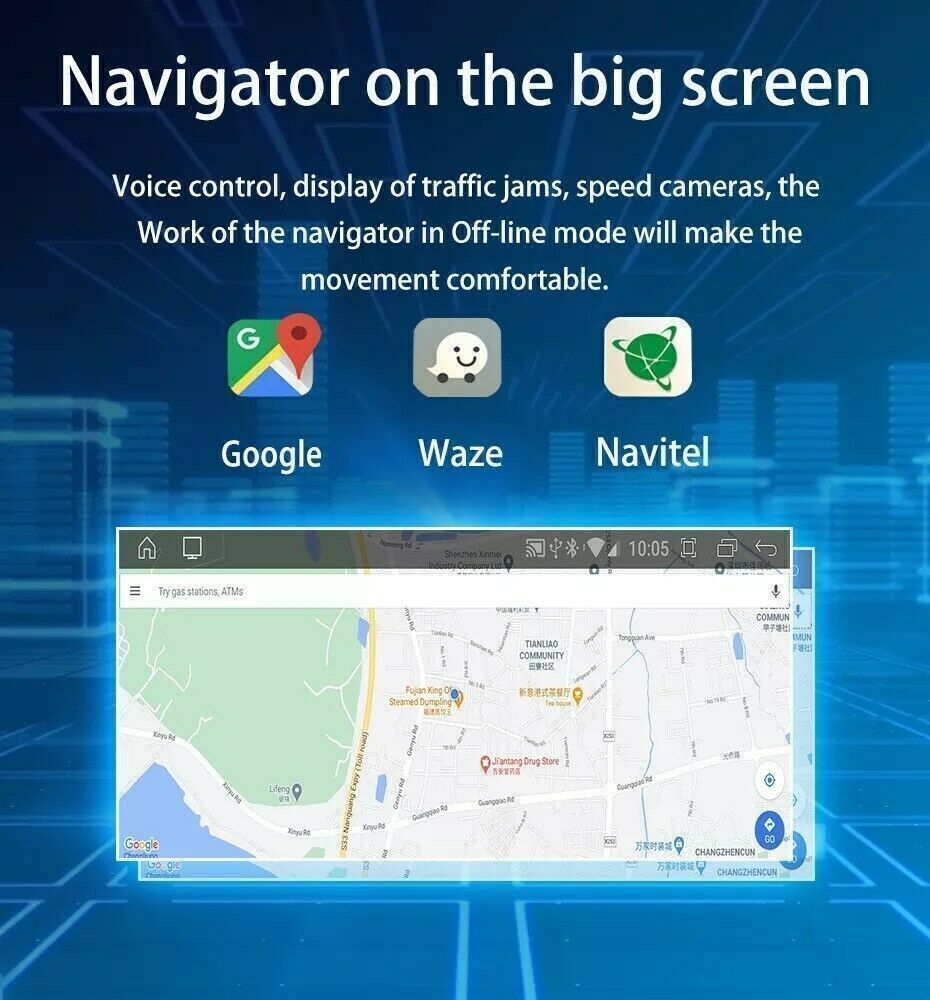 Touchscreen radio 9.7 10~17 Android GPS Navigation for Volkswagen for VW for Tiguan