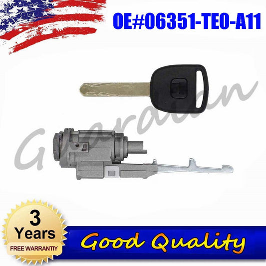 Ignition switch cylinder lock 06351-TE0-A11 is suitable for Honda CR-V, Element Pilot, and for Acura .