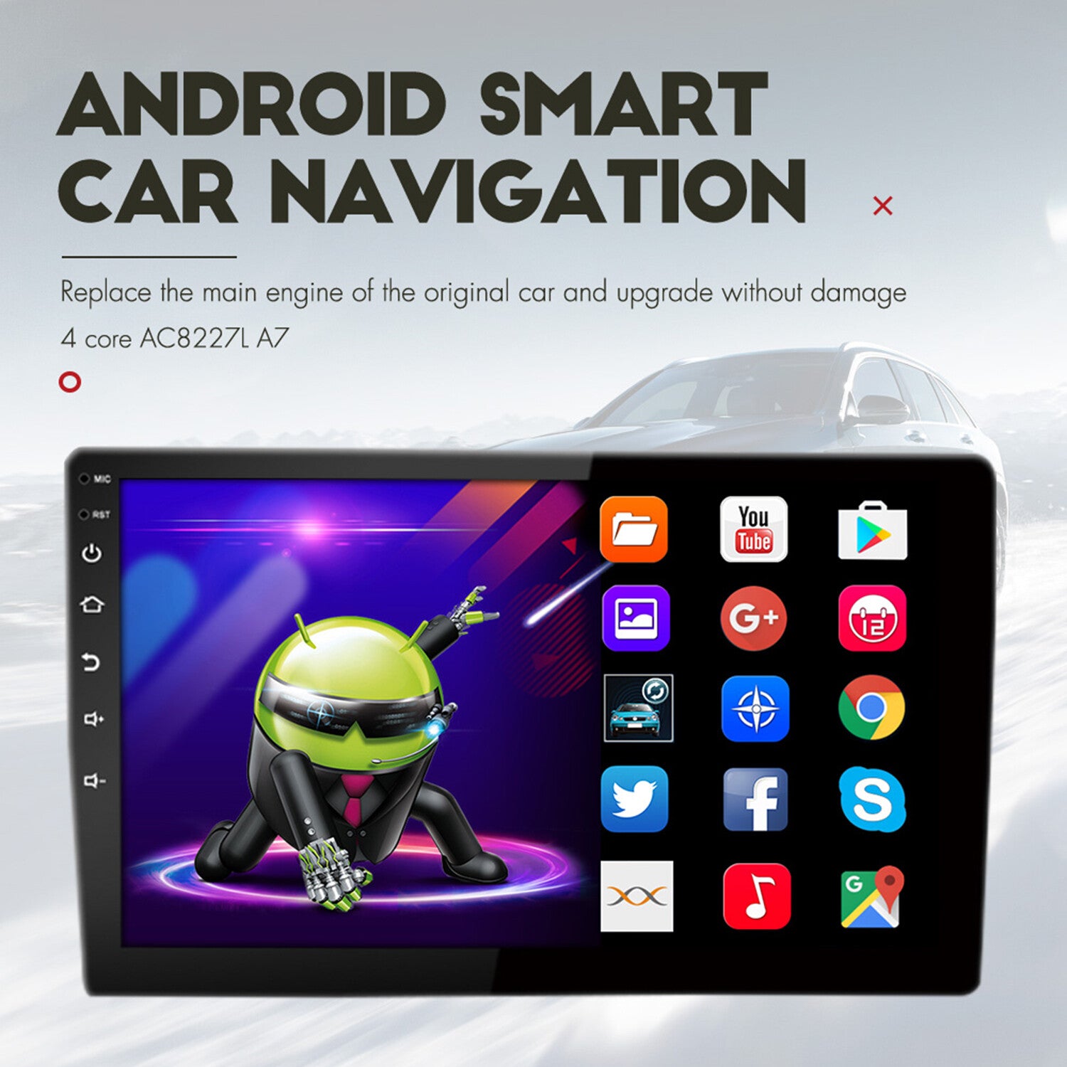Fit for Ford for Mustang 2010-2014 10 32G Android Car Radio Stereo Carplay GPS Navi