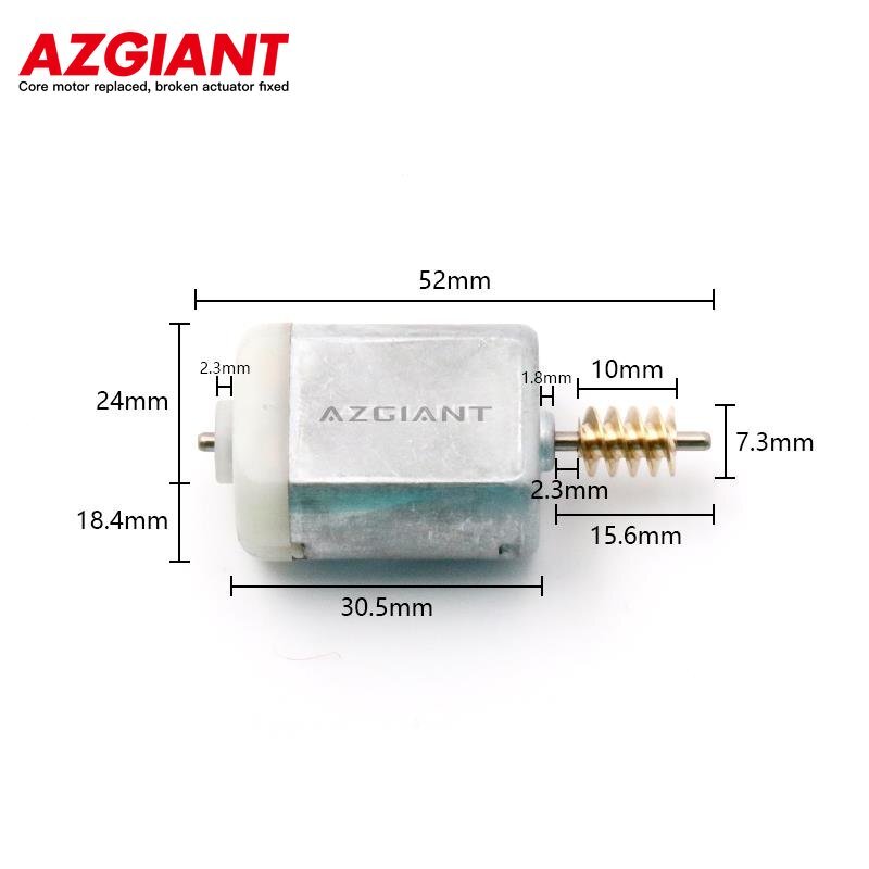 Central latch door actuator motor 4855177 / 4855169 suitable for Saab 9-5 (1998-2007)