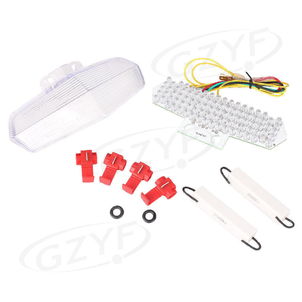 LED Tail Light Rear Brake Stop Lamp for Ducati 749 999 Multistrada 02-07 Clear