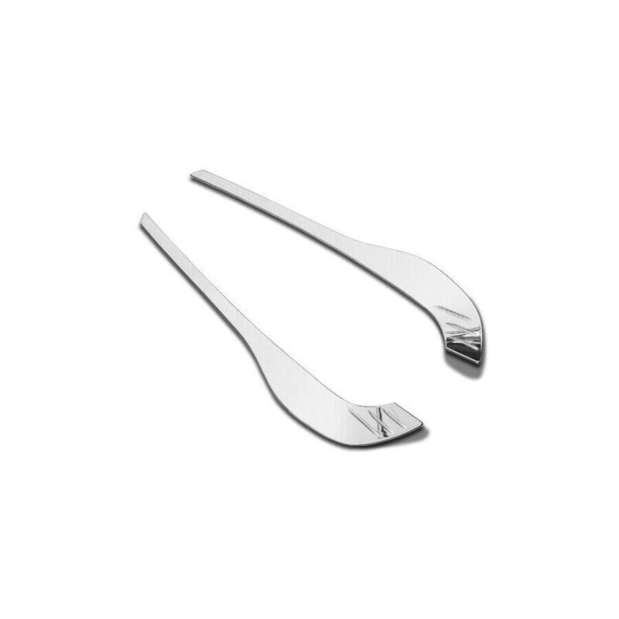 for Mazda CX5 CX-5 17-2021 ABS Chrome Exterior Front Fog Light Strip Cover Trim