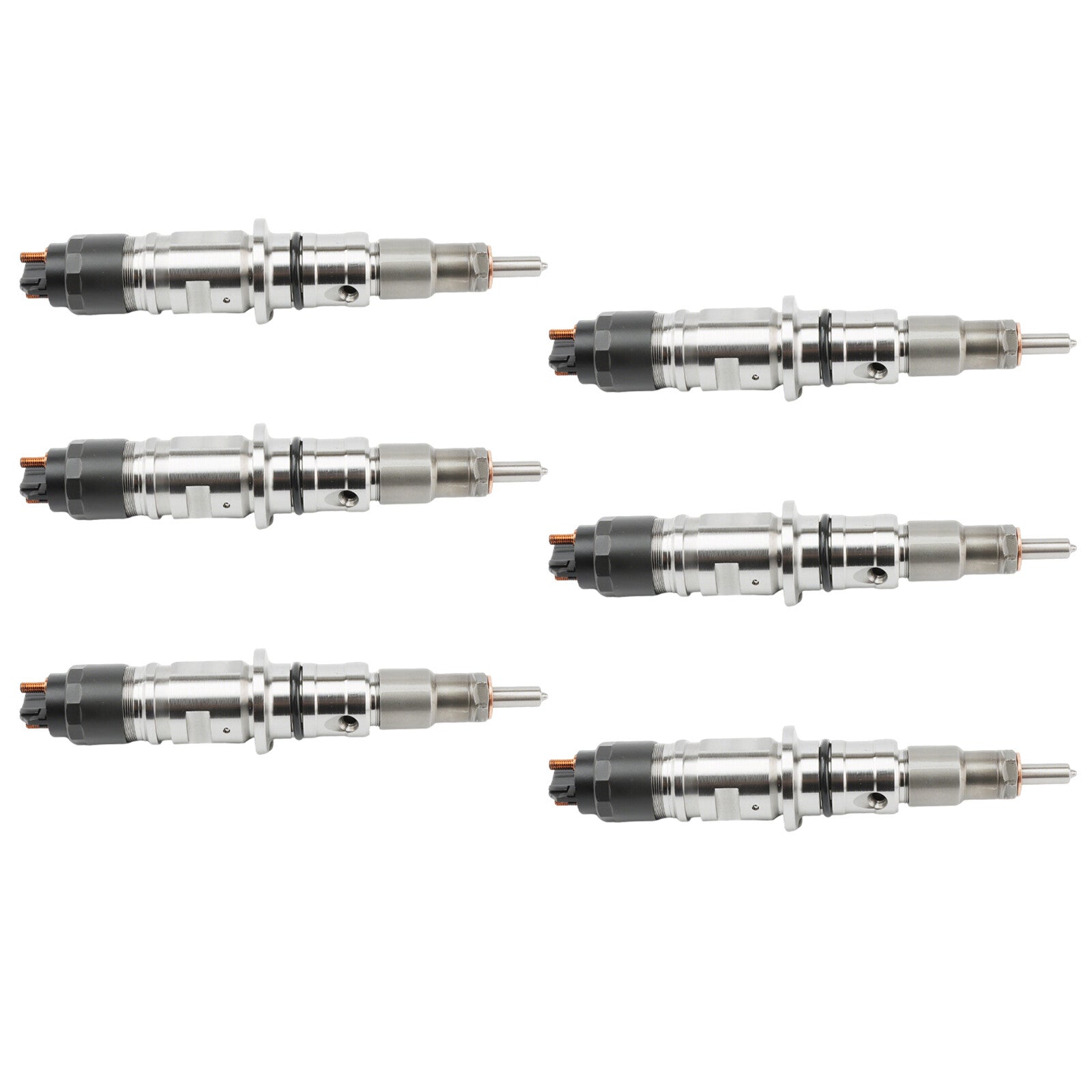 6pcs For 6.7LISB QSB Engines Fuel Injector 5364205 0445120177