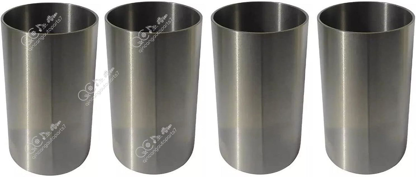4PCS 4D33 Cylinder liner half-finished for Mitsubishi 4D33 4D33T Engine ME013333