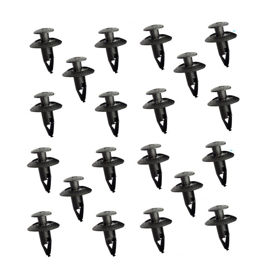 50Pcs Front Bumper Push Retainer Clips for Nissan Quest for Mitsubishi 63854-01A00
