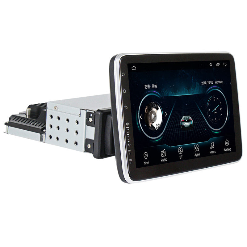 Car Rotation IPS Screen 9in Android GPS Player Radio Stereo BT Multimedia 1+16G