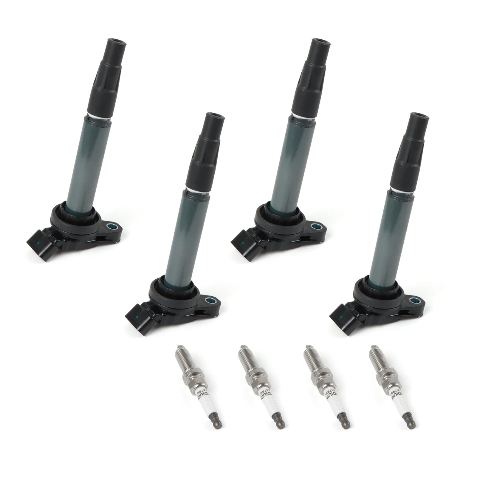 4X Ignition Coil + 4X Iridium Spark Plugs 2009-2017 for Toyota for Corolla 1.8L L4 UF619