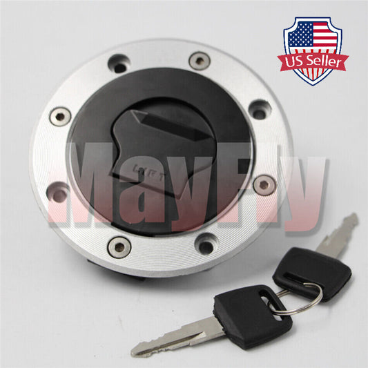 Fuel Gas Tank Cap Cover Lock Key Fit for Suzuki GS500 GSX600F GSX750F Katana