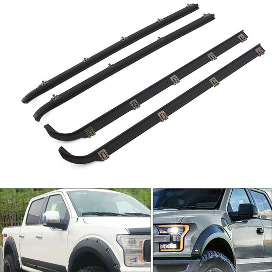 4x for Ford Bronco F150 F250 F350 Outer Window Sweep Trim Seals Car Weatherstrip
