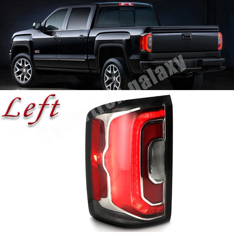 Left for GMC for Sierra 1500 2016-2018 LED Rear Tail Light DRL GM2800295