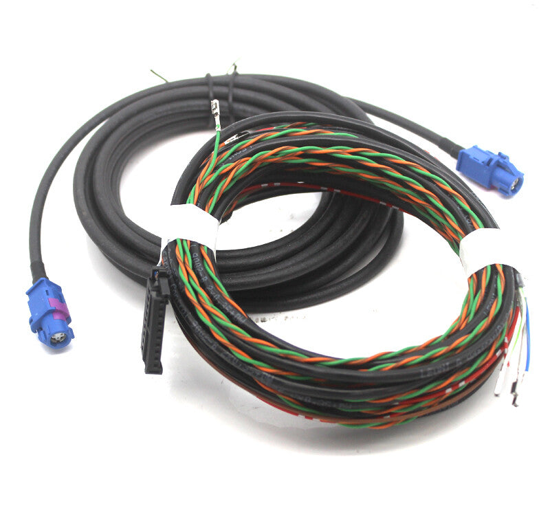 Retrofit Reverse backup Camera module Cable wiring set for BMW E70 x5 E71 x6 CIC