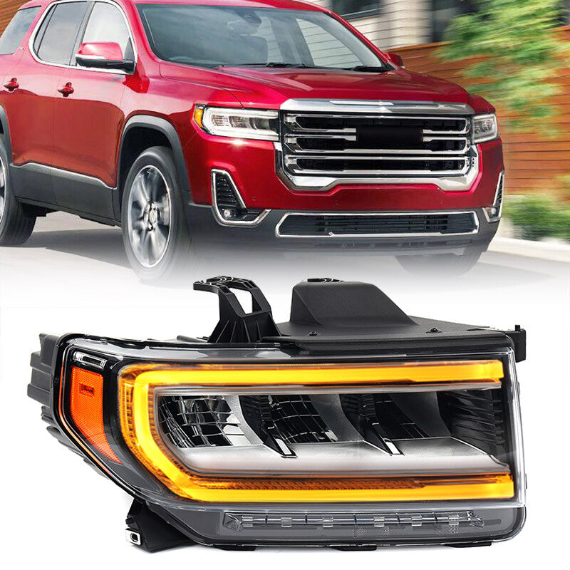 For 2020-2023 for GMC Acadia SL/SLE/SLT/Denali LED Headlight Headlamp Passenger RH