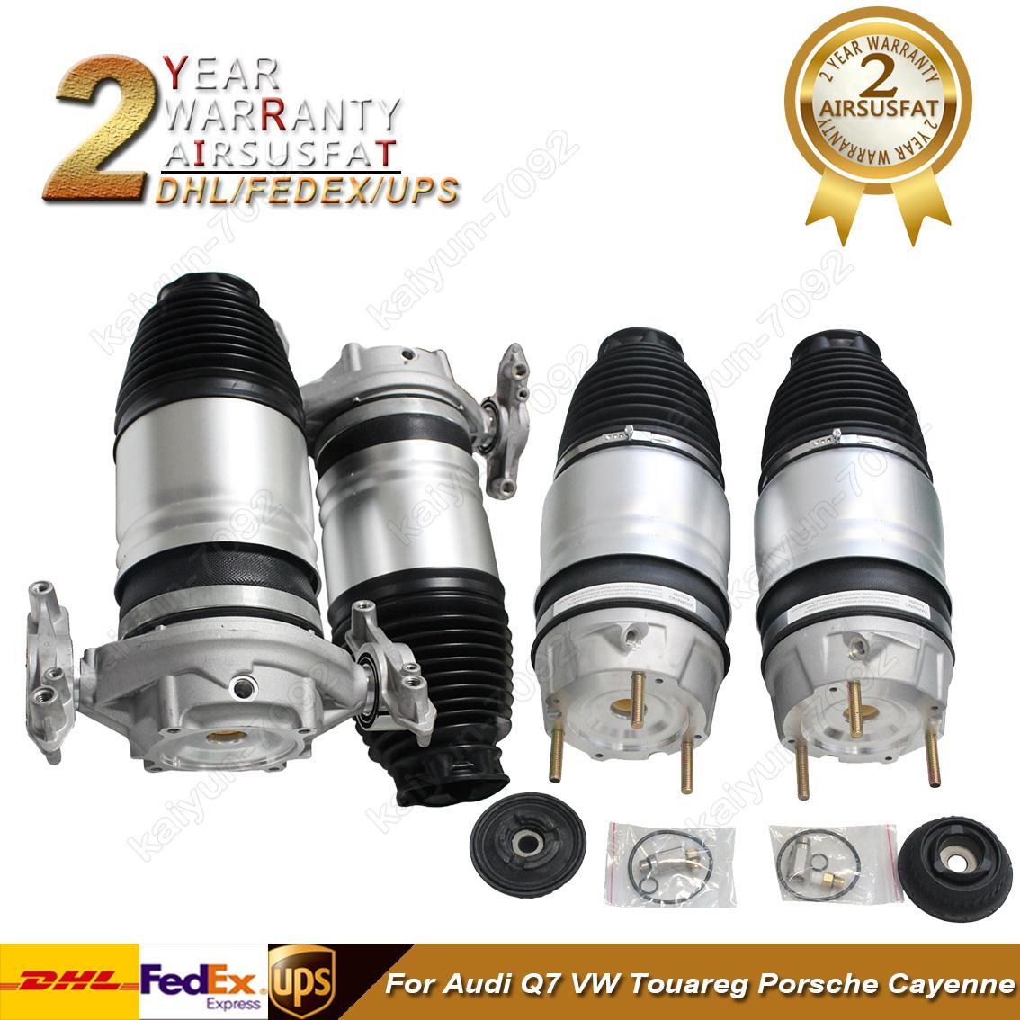 4x for Audi Q7 for VW Touareg for Porsche for Cayenne Front Rear Air Suspension Spring Bags