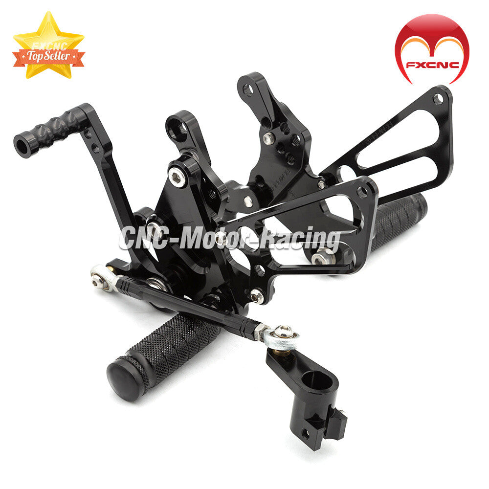 Adjustable gear feet for CNC motorcycles suitable for MV Agusta F4/F4 1000 (1998-2009)