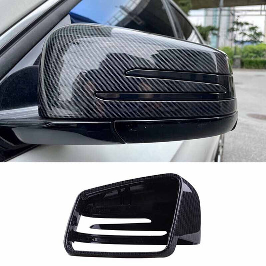 Carbon Fiber for Mercedes-Benz W204 W176 W212 A45 C63 AMG Cover Mirror Housing