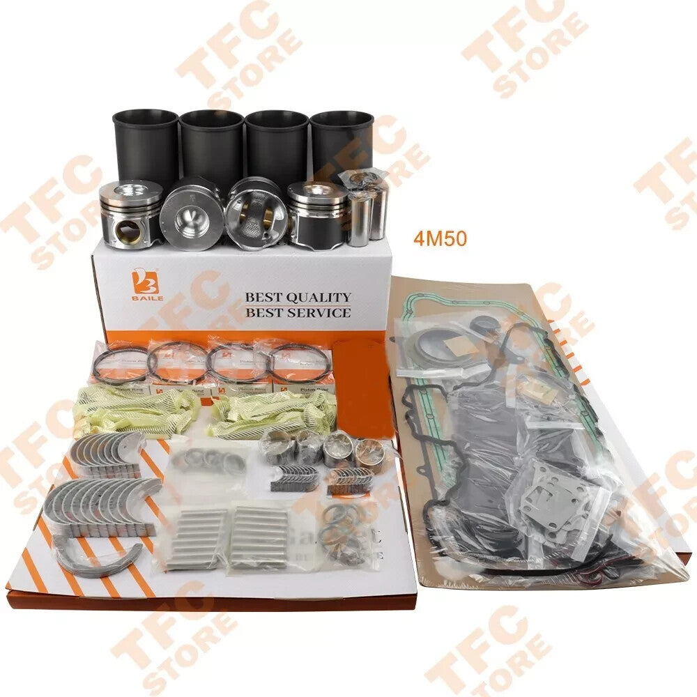 New 4M50 4M50T Overhaul Kit With Valves for Mitsubishi Engine??