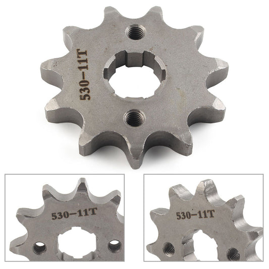 530 11T Chain Front Sprocket Cog 20mm For 125cc-350cc Dirt Pit Bike ATV Go Kart