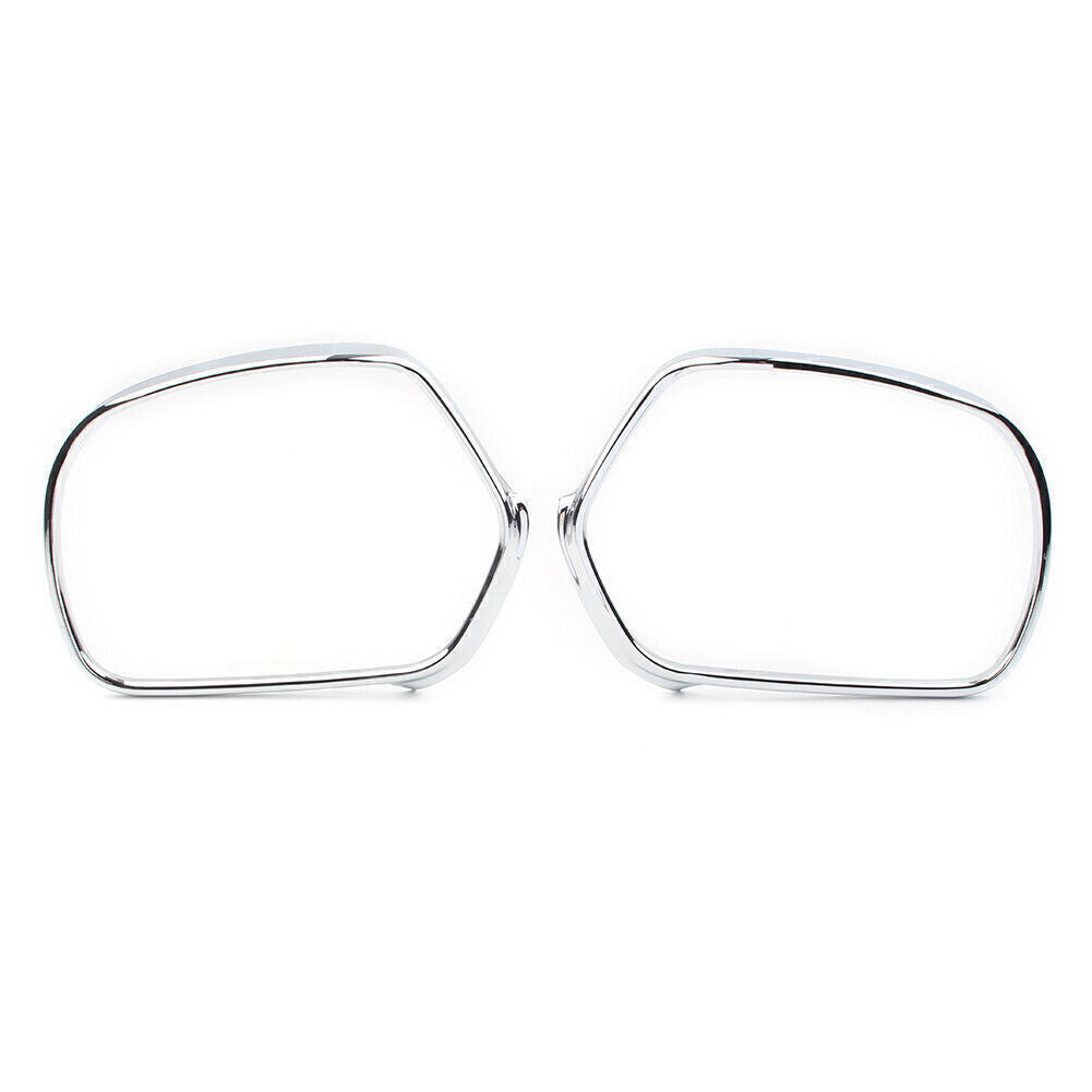 Mirrors Trim Decoration for Honda Goldwing GL1800 2001-2011 Chrome Pair Motor US