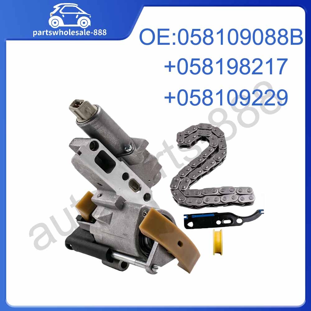 058109088B Timed Chain Tensioner Kit with Shims for Audi A4 TT 01-06 for Passat 1.8L