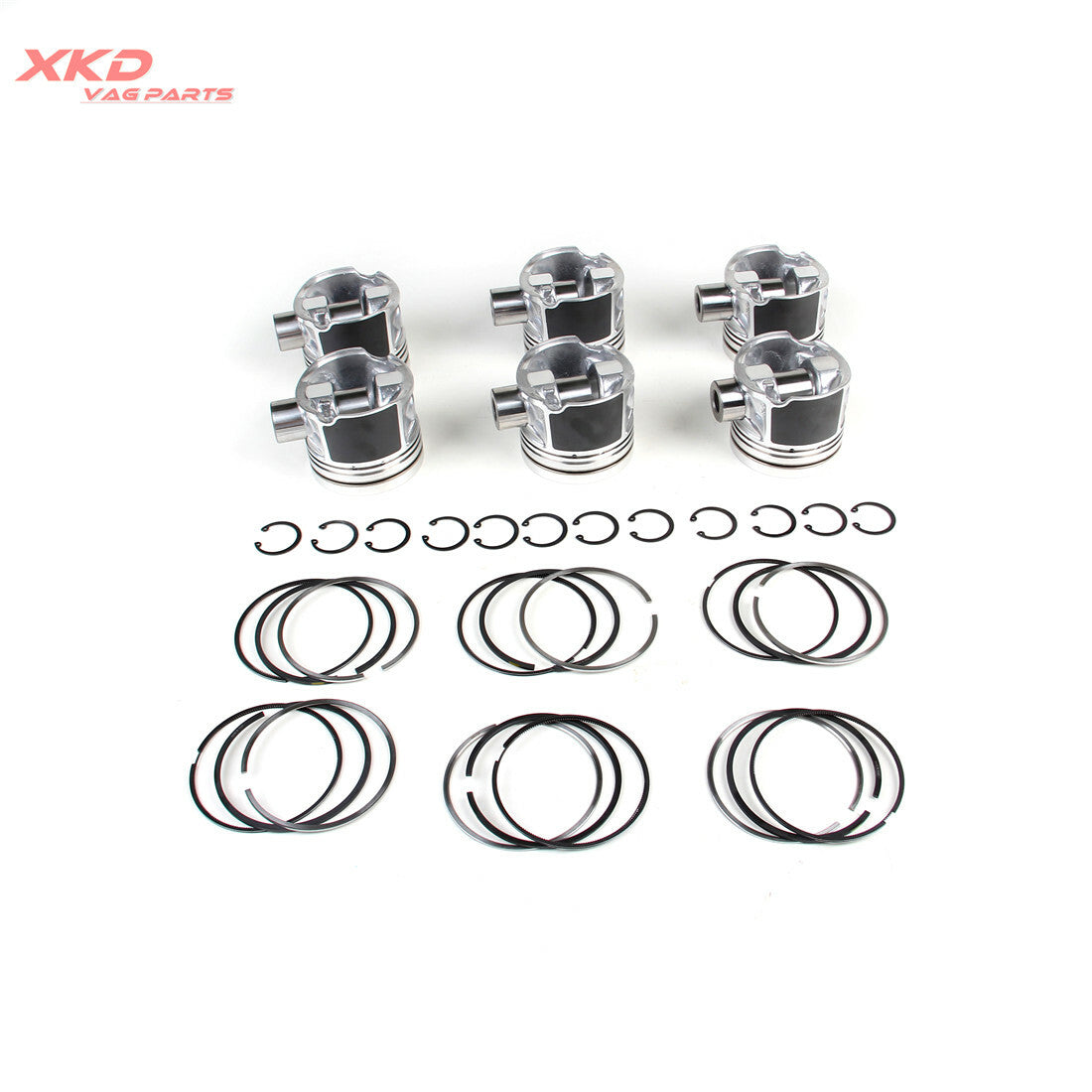 3.0TDI Piston Ring Assembly Fit for VW Touareg for Audi for A4 for A5 for A6 Q5 CRCA CRCD CAMA