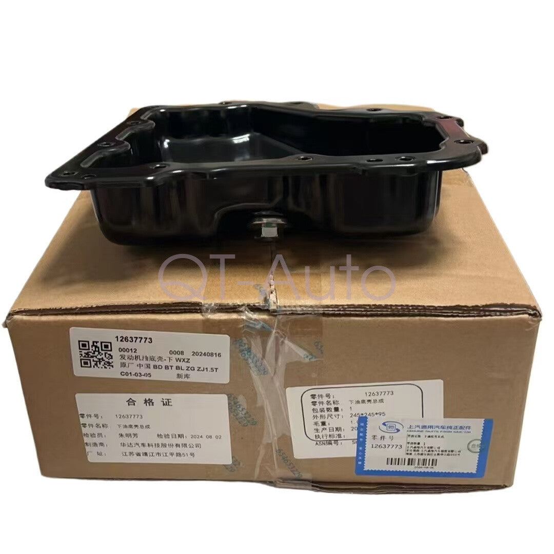 12637773 OE oil pan suitable for 2018-2024 for GMC 1.5T FWD terrain-fitting vehicles.