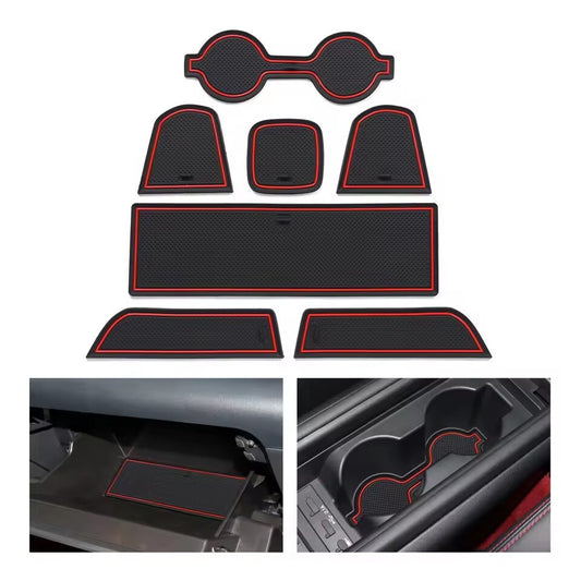 for Toyota GR86 for Subaru BRZ 2022 Anti-Slip Gate Slot Cup Mat Door Groove Mat