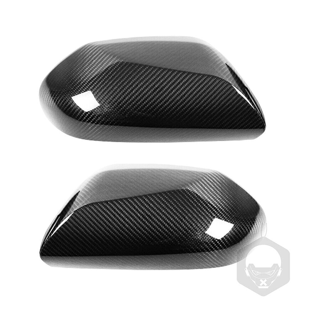 for TOYOTA for CAMRY LE SE XLE XSE 2018-2020 Carbon Fiber Side Mirror Cover Cap Trim