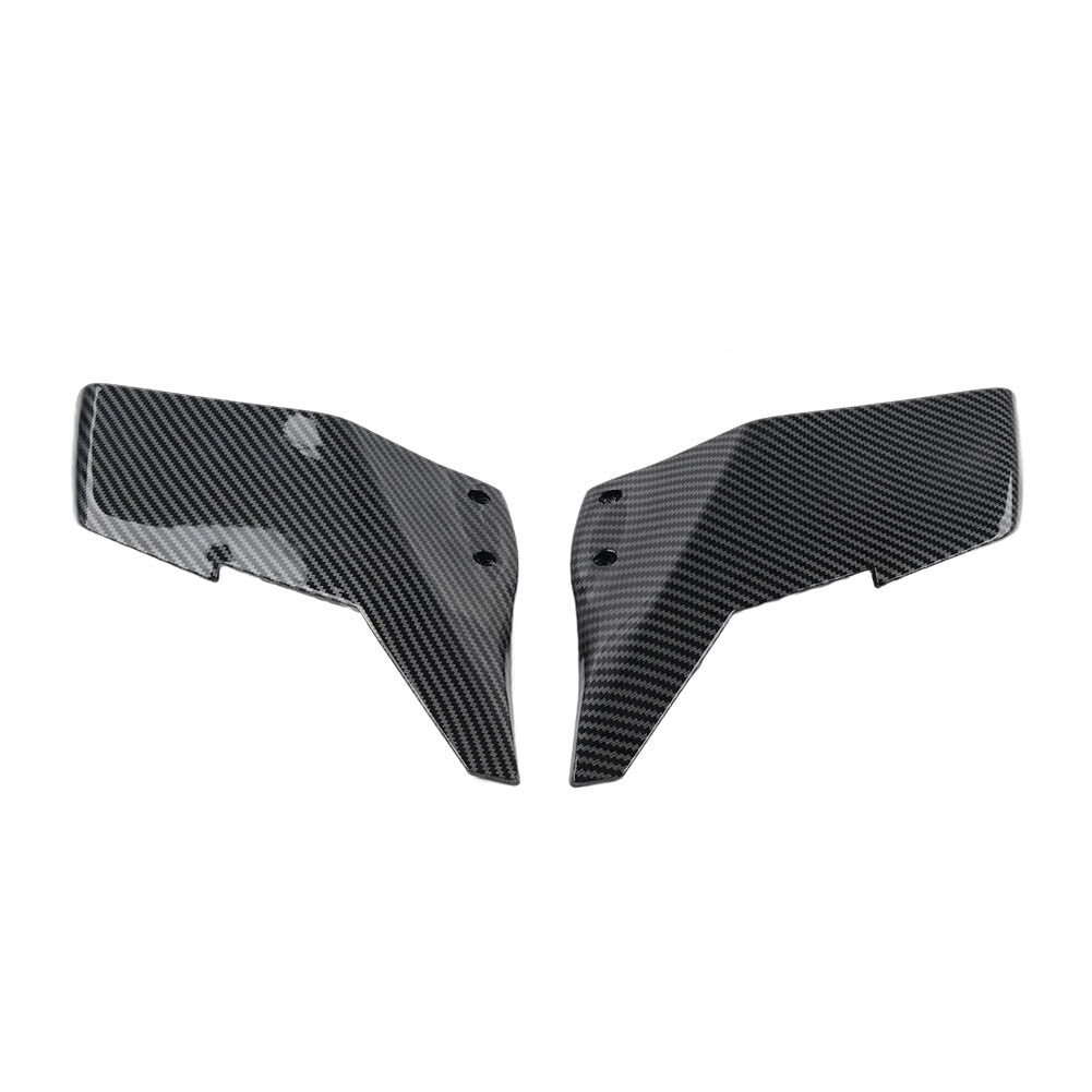 Upper Winglet Fairing Air Deflectors Carbon Fiber for Kawasaki H2 R 15-23