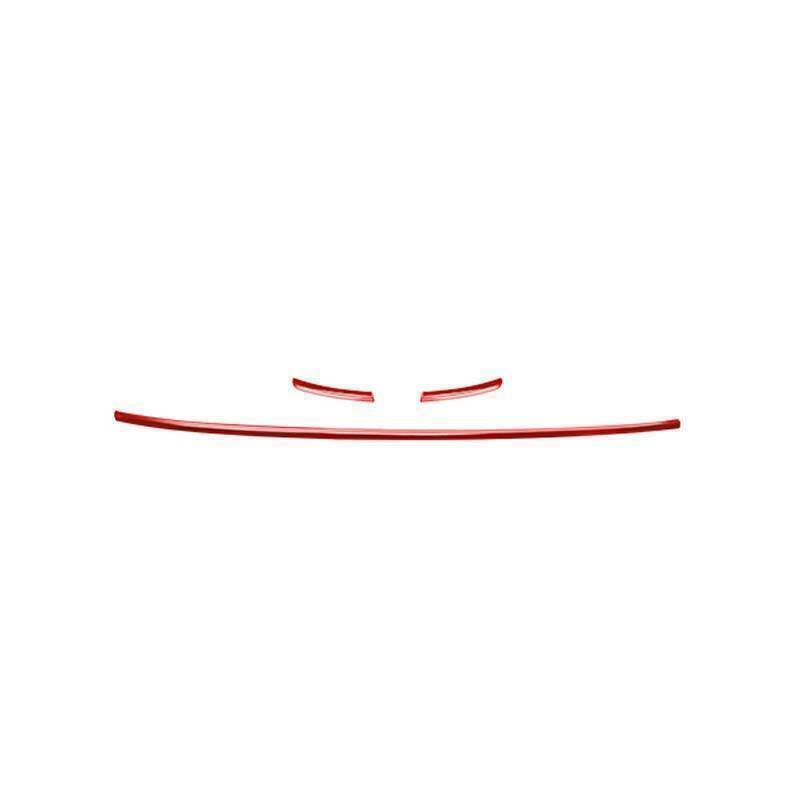 3P Red Rear Door Trunk Tail Lamp Molding Trim Strip for Audi A6 S6 C8 2019-2024