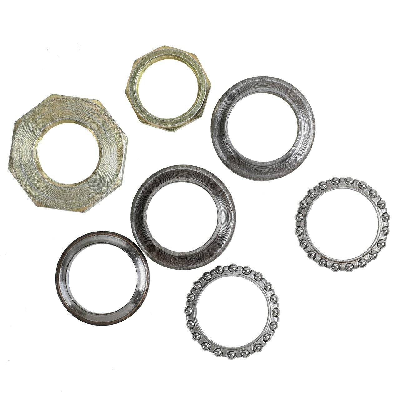 Fork-neck steering valve stem bearing kit for Yamaha PW50 - 50 motocross stunt motorcycles