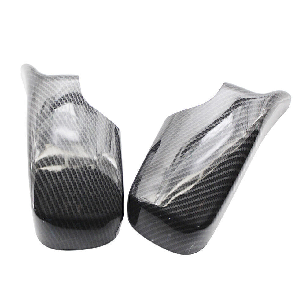 Carbon Fiber Rear View Mirror Cover Trim for BMW E46 4 door 3 Series 1998-2005
