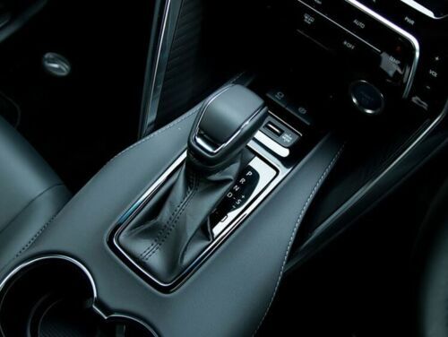 Black Gear Shift Panel Cover Trim Frame ABS For 2020-2023 for Toyota Harrier Venza