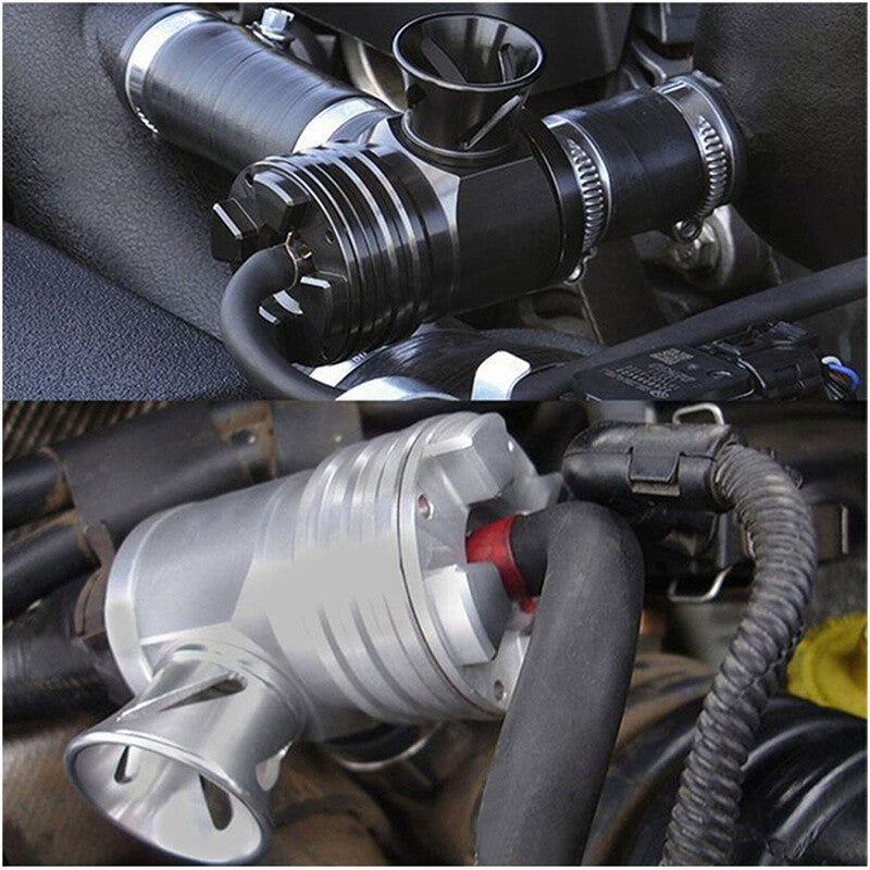Turbo Diverter Blow Off Valve BOV Boost for VW for Audi 1.8T 2.7T GTI for Jetta Silver