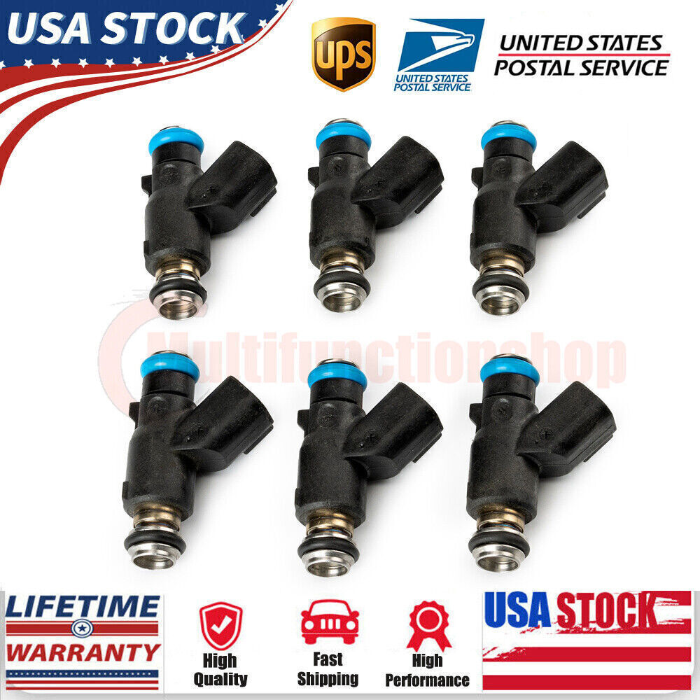 6-pack fuel injectors for Hyundai Azera Sonata 3.3L/3.8L V6 2006-2010 35310-3C000