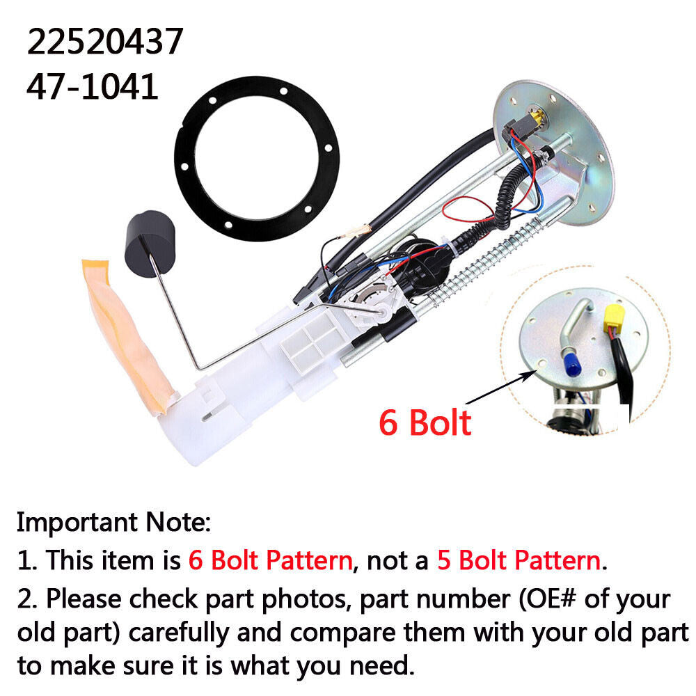 Fuel Pump Assembly 22520437 for Polaris Sportsman 500 700 EFI 800 EFI 2005-2007