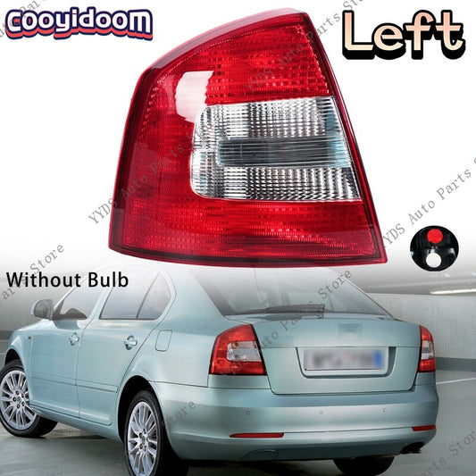 Left Side for Skoda Octavia A6 Sedan 2009-2014 Taillights Turn Signals