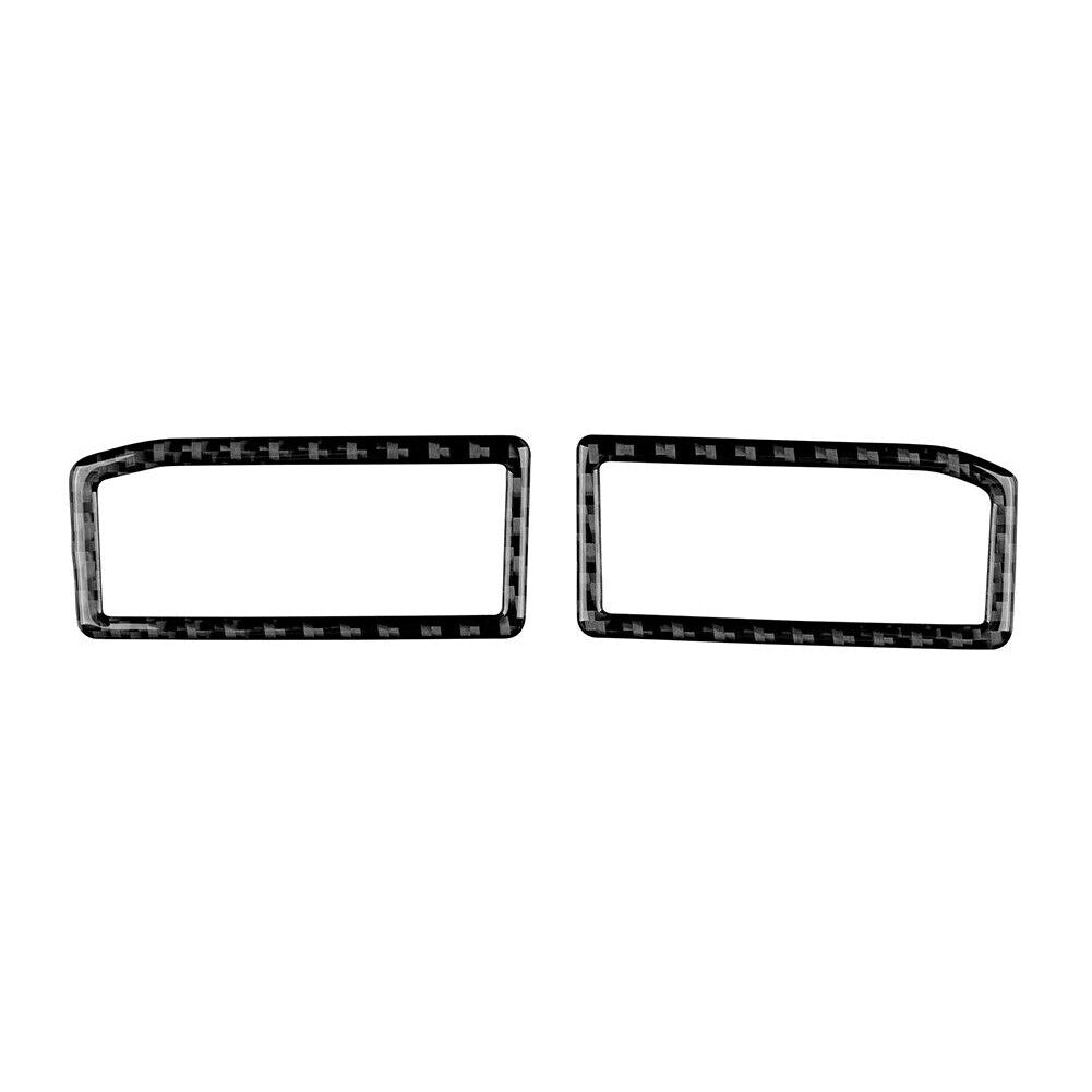 2Pcs Carbon Fiber Defogger Vent Cover Trim for Lexus RC300 350 200T 2015-2020