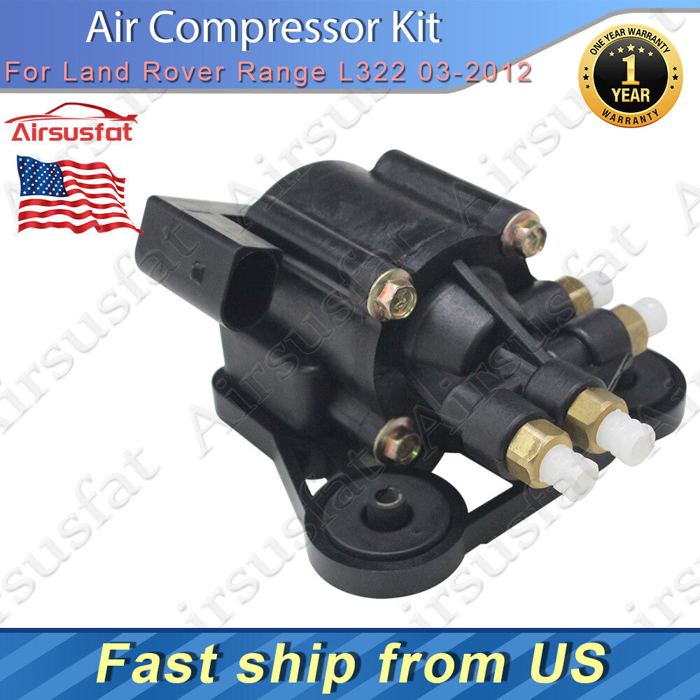 Fit for Land Rover Range L322 03-2012 Front Air Suspension Solenoid Valve RVK000040